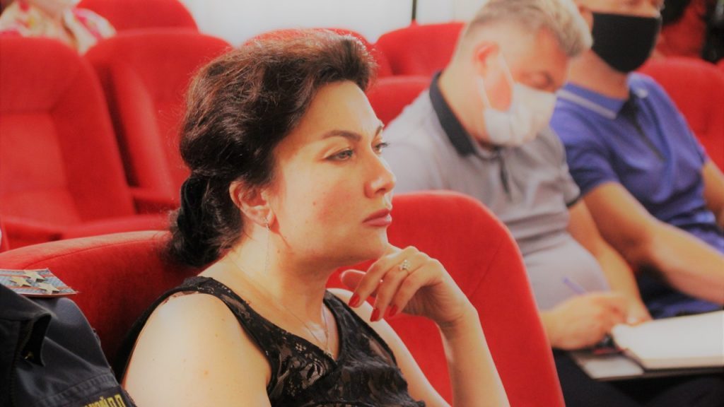 Арина Новосельская в Керчи приняла участие в заседании оперативного штаба по ликвидации последствий чрезвычайной ситуации на территории республики